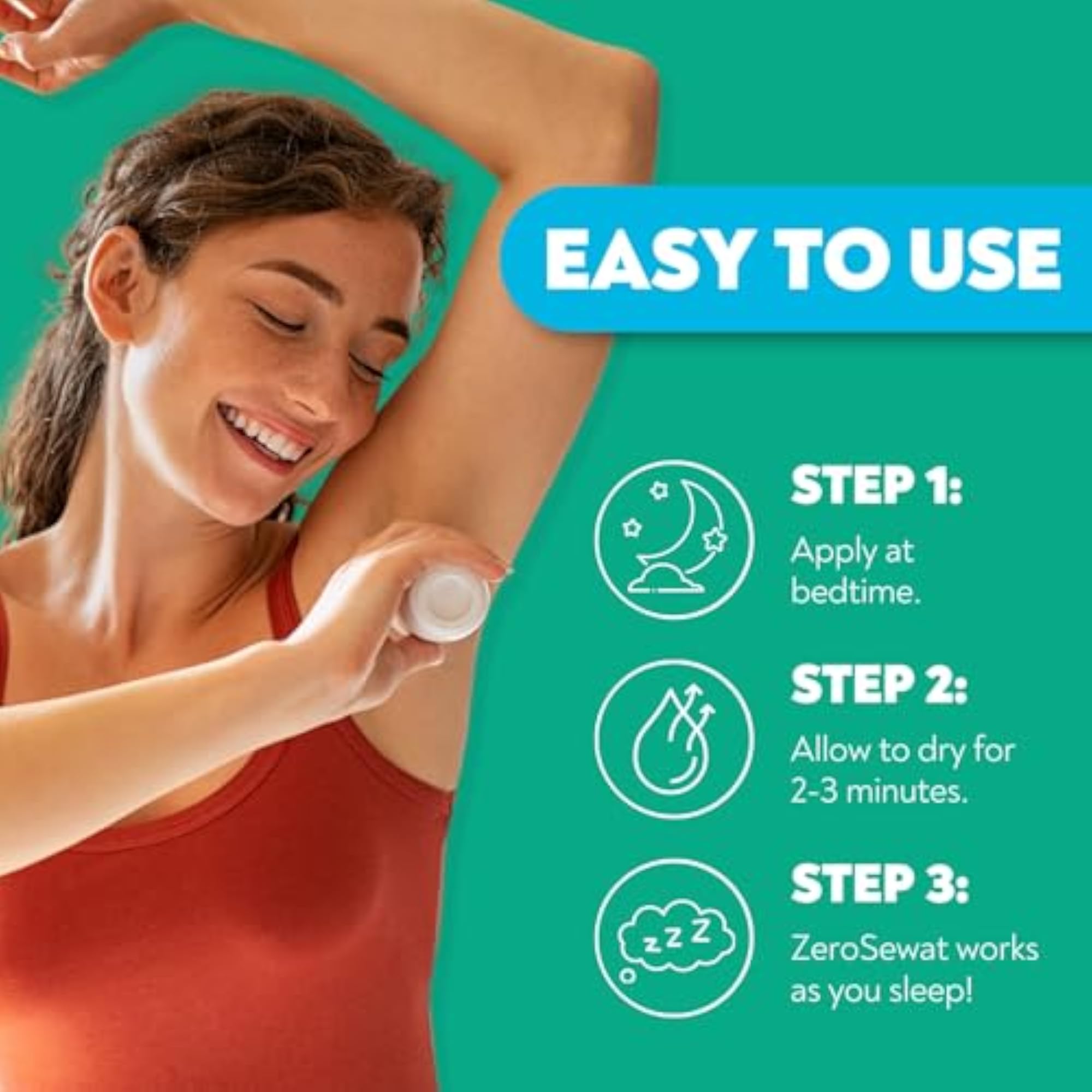 Long-lasting Antiperspirant with Up to 7 Day Protection, 1 Bottle